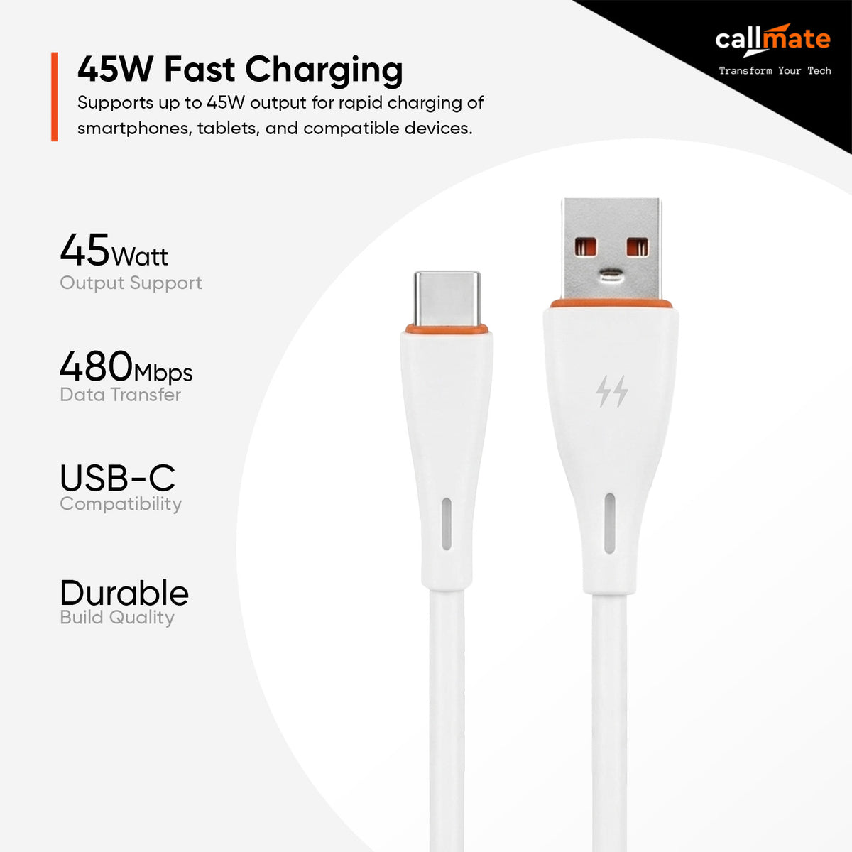 45W Type-C Cable