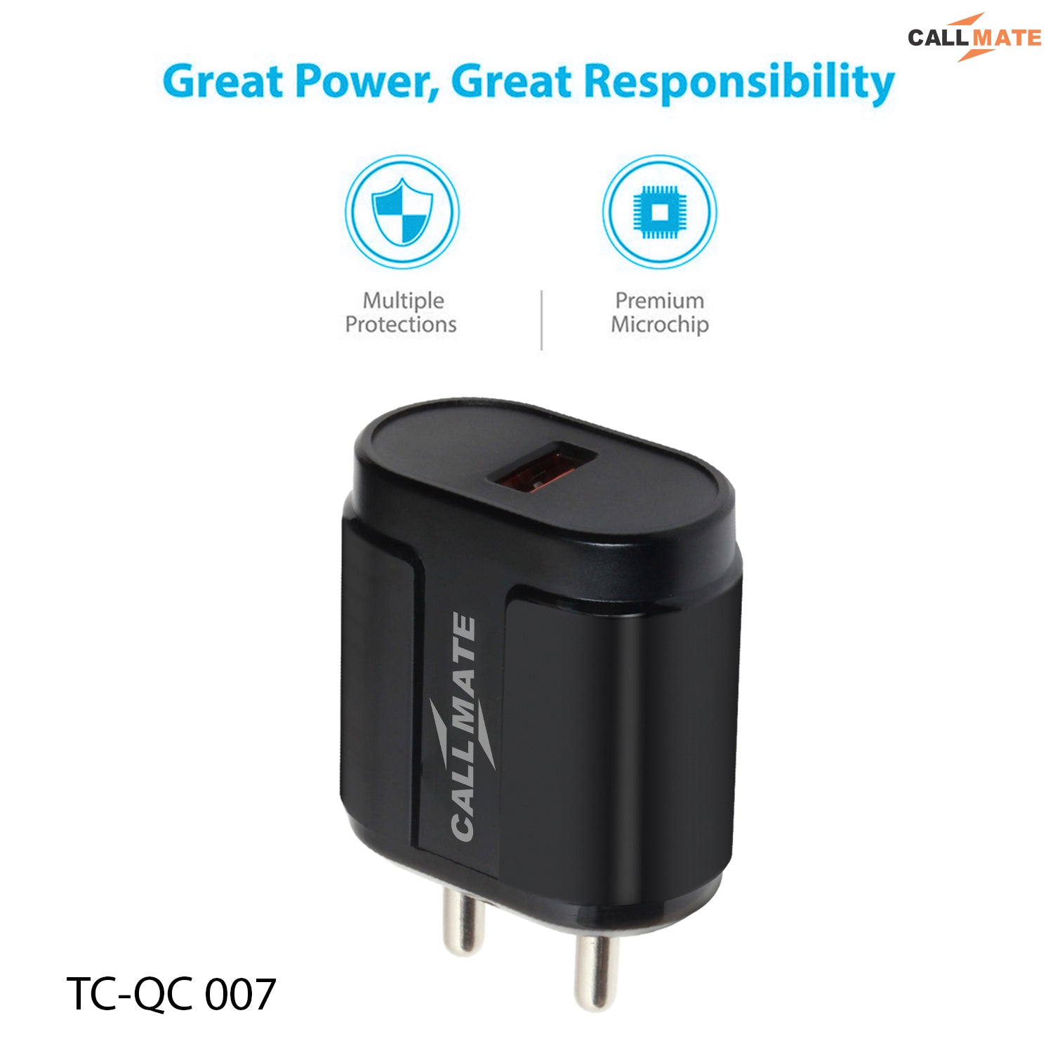 CT 21 18W QC Wall Fast Charger, 3.1A with 60W 4 in 1 Cable