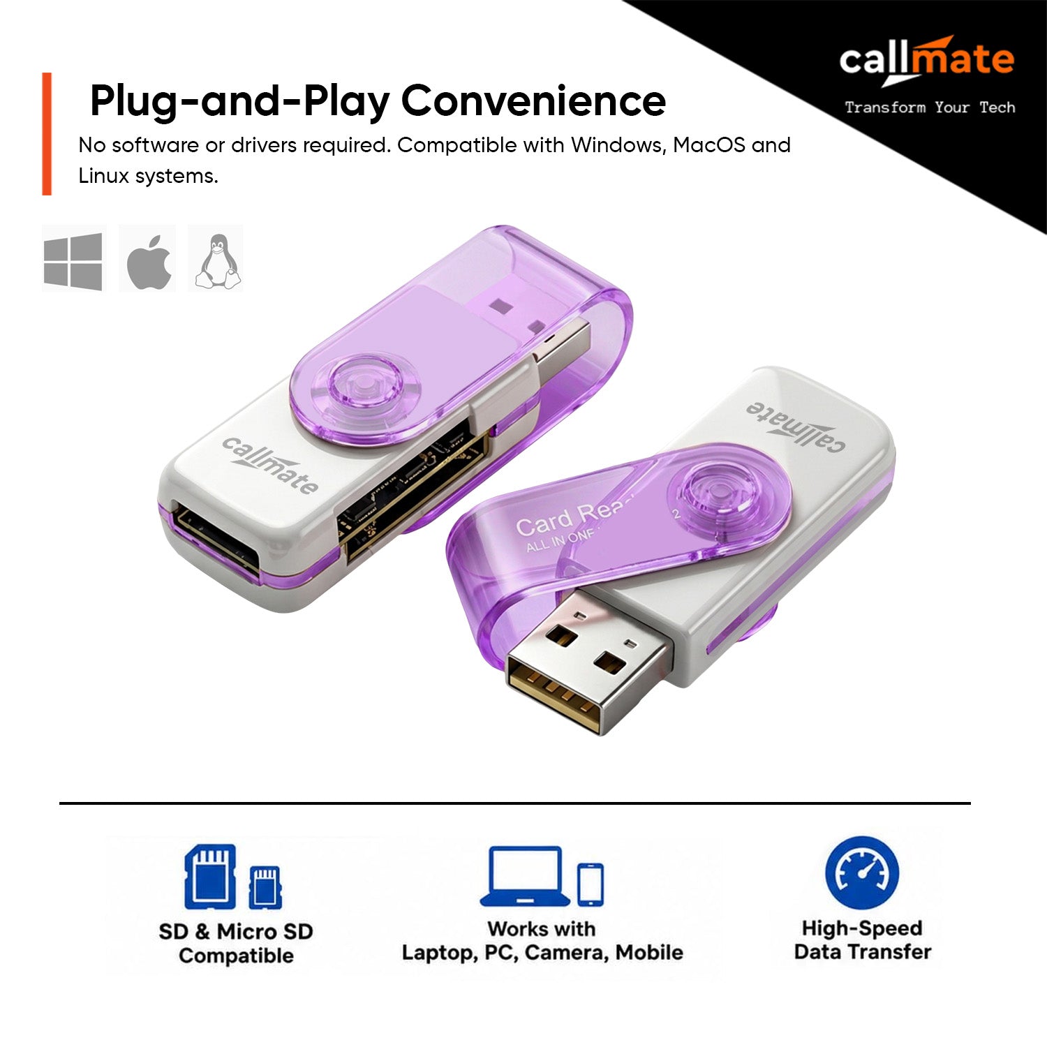 4 in 1 Card Reader