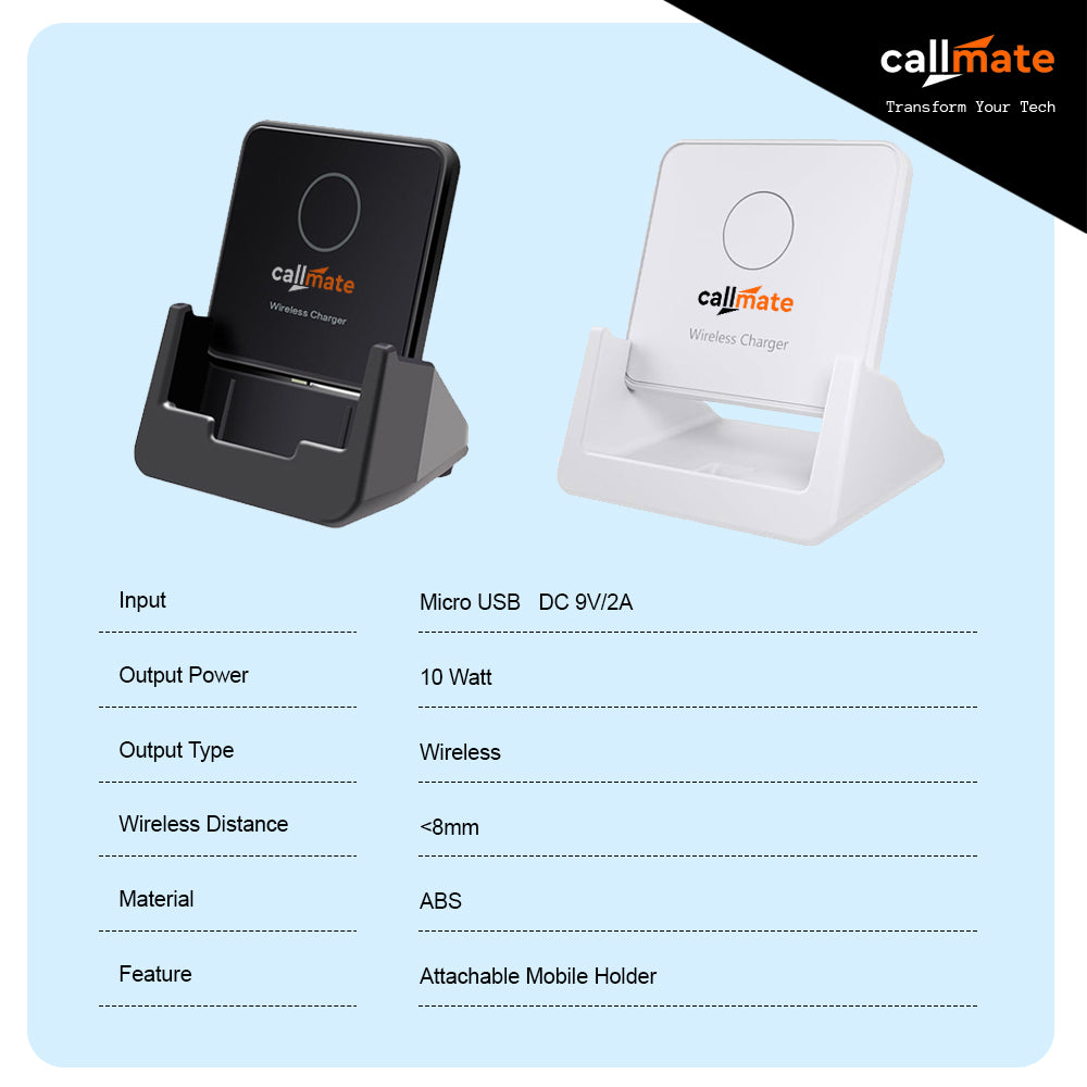 CM-9189 Wireless Charging Stand (10W)