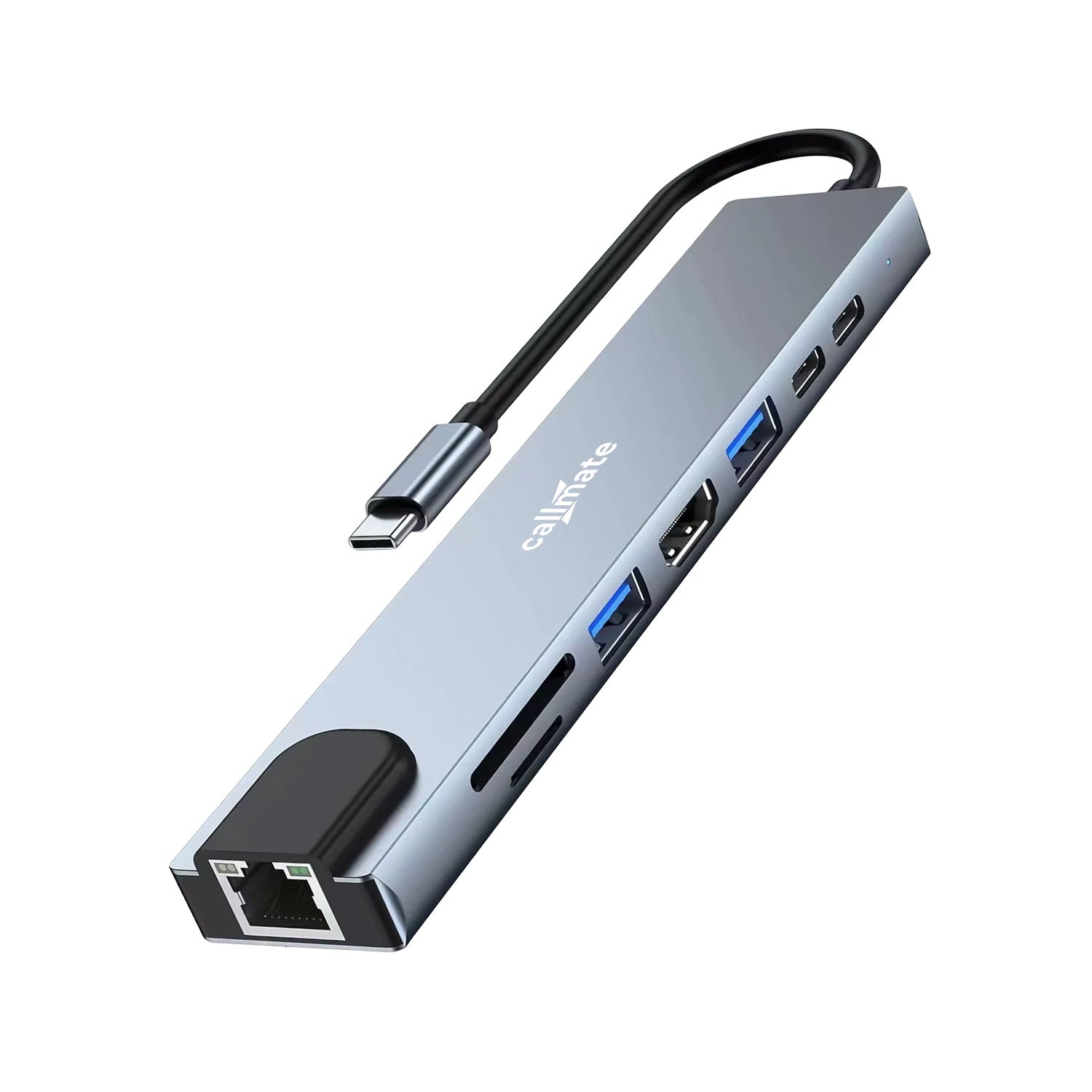 8 in 1 HUB (Type-C to HDTV)