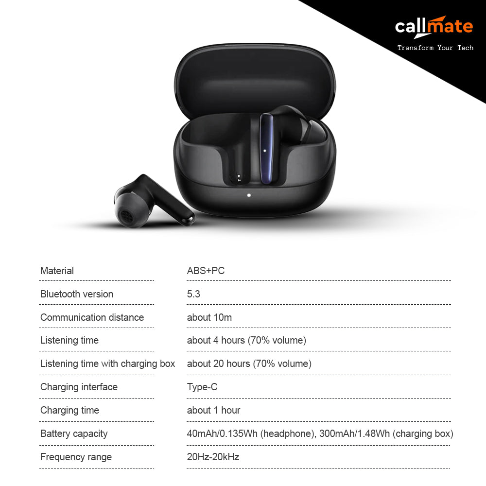 Callmate Atom 121 Earbuds