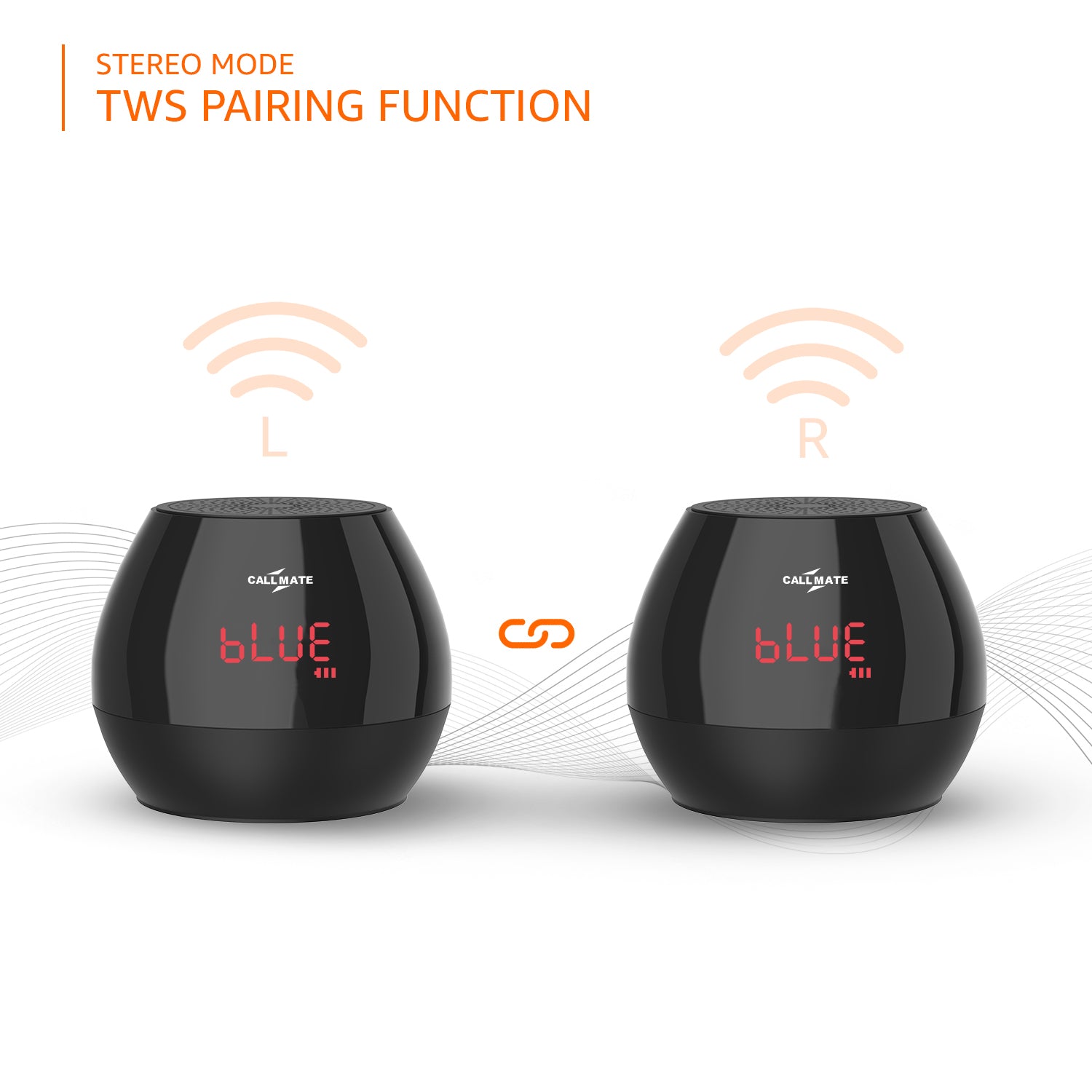 Callmate Sonic: Wireless Bluetooth Speaker