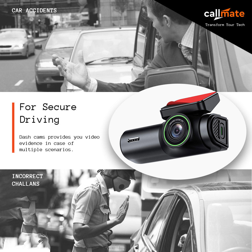 Road Master : Car Dashboard Camera 2K Ultra HD