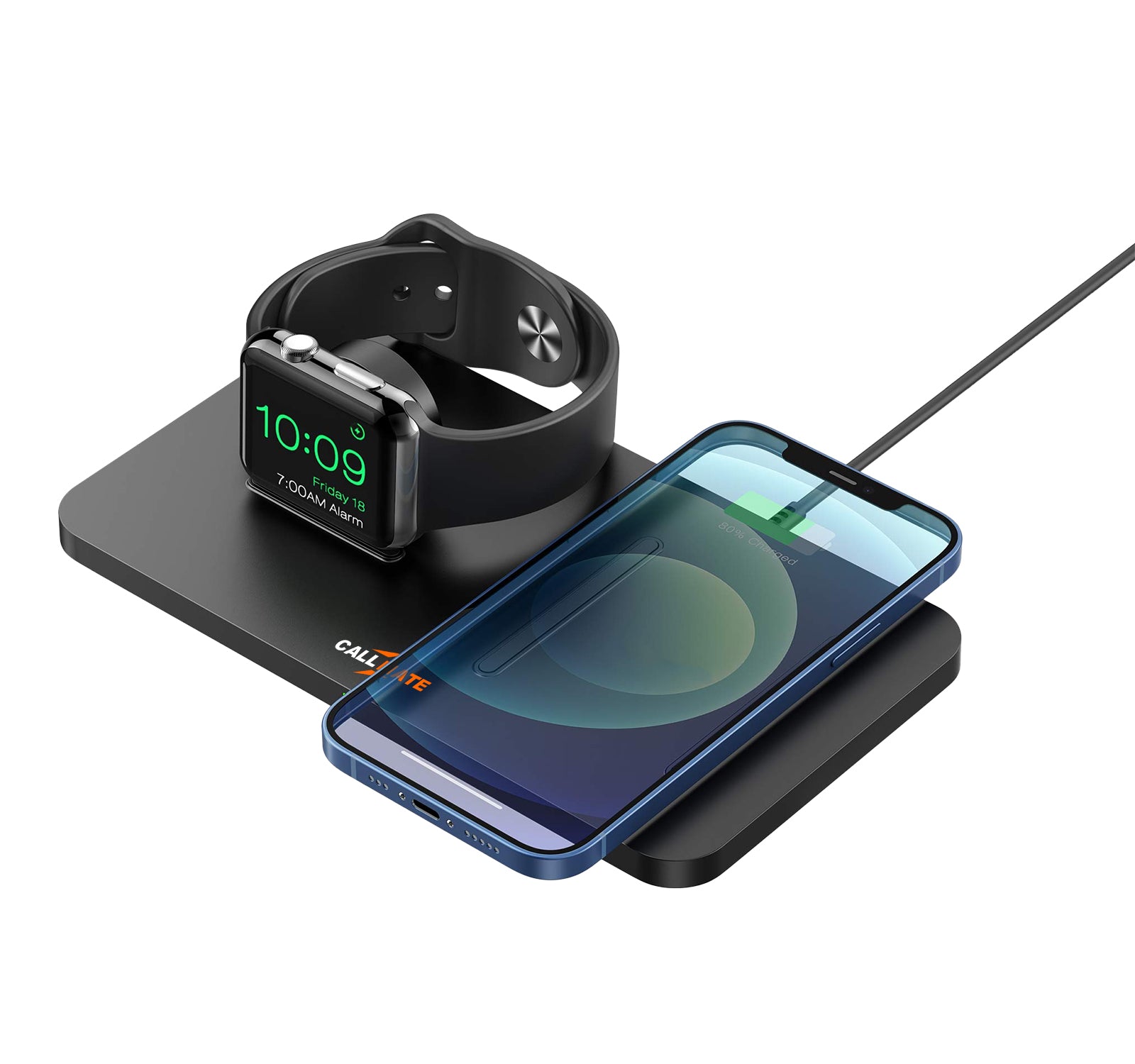 15W C-Thru Wireless Fast Charging Pad (with Type-C Cable)