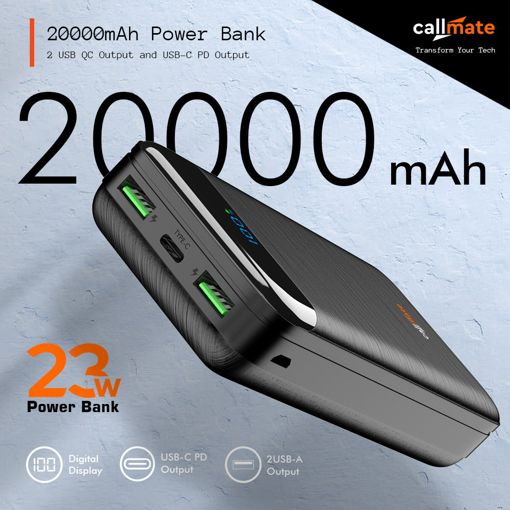 Chargemaster 200: The Power Bank 20000mAh (23W)