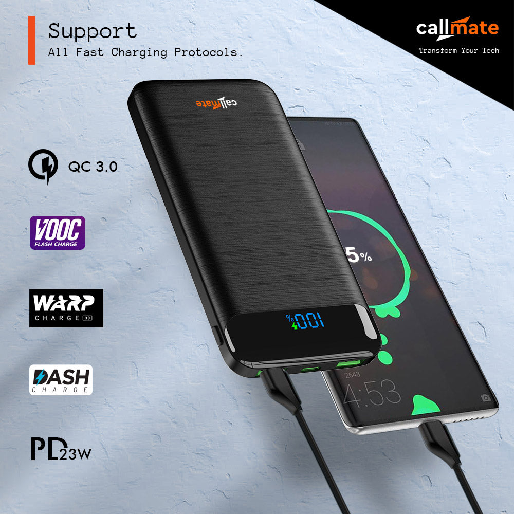 Chargemaster 100: The Power Bank 10000mAh (23W)