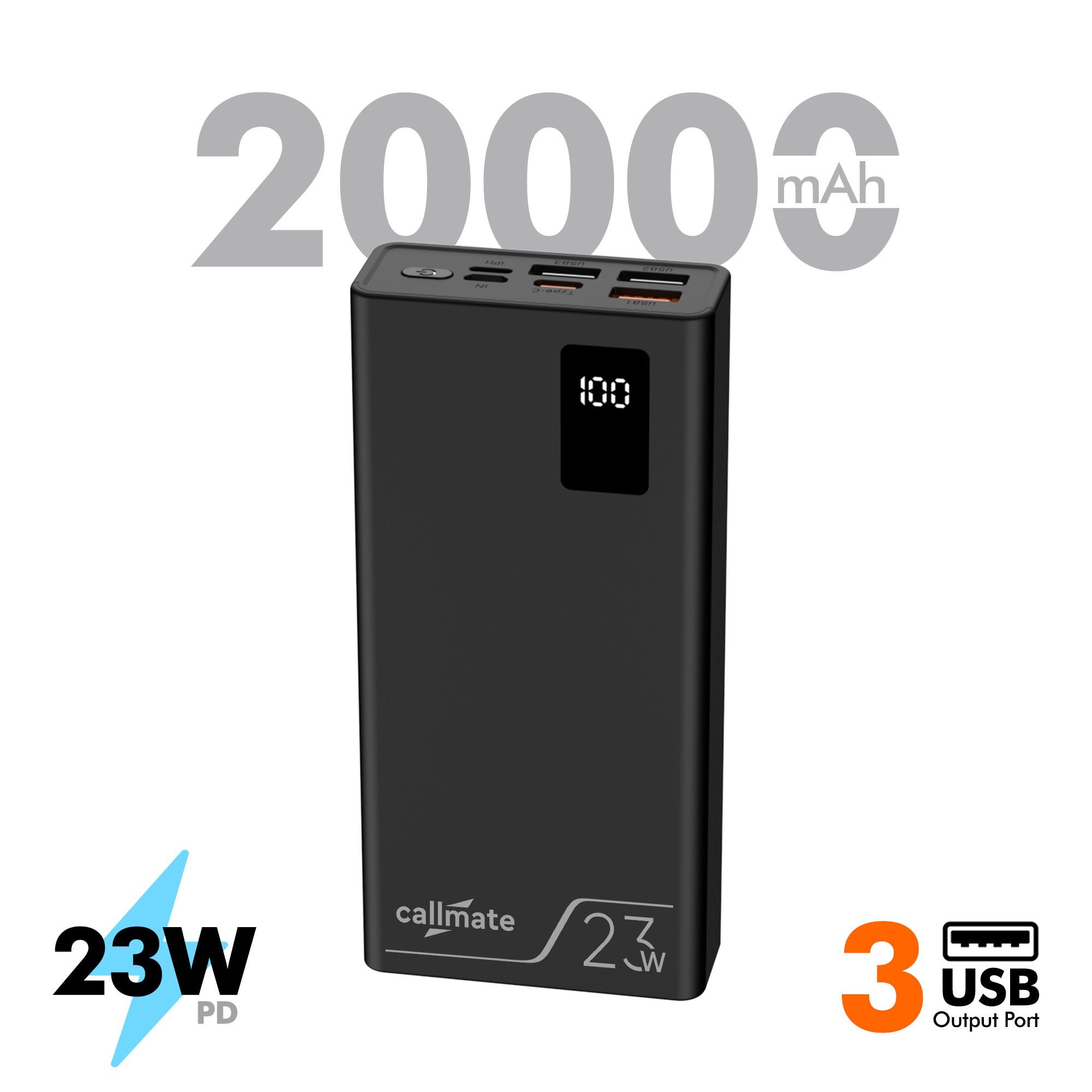 Meteor: The Power Bank 20000mAh
