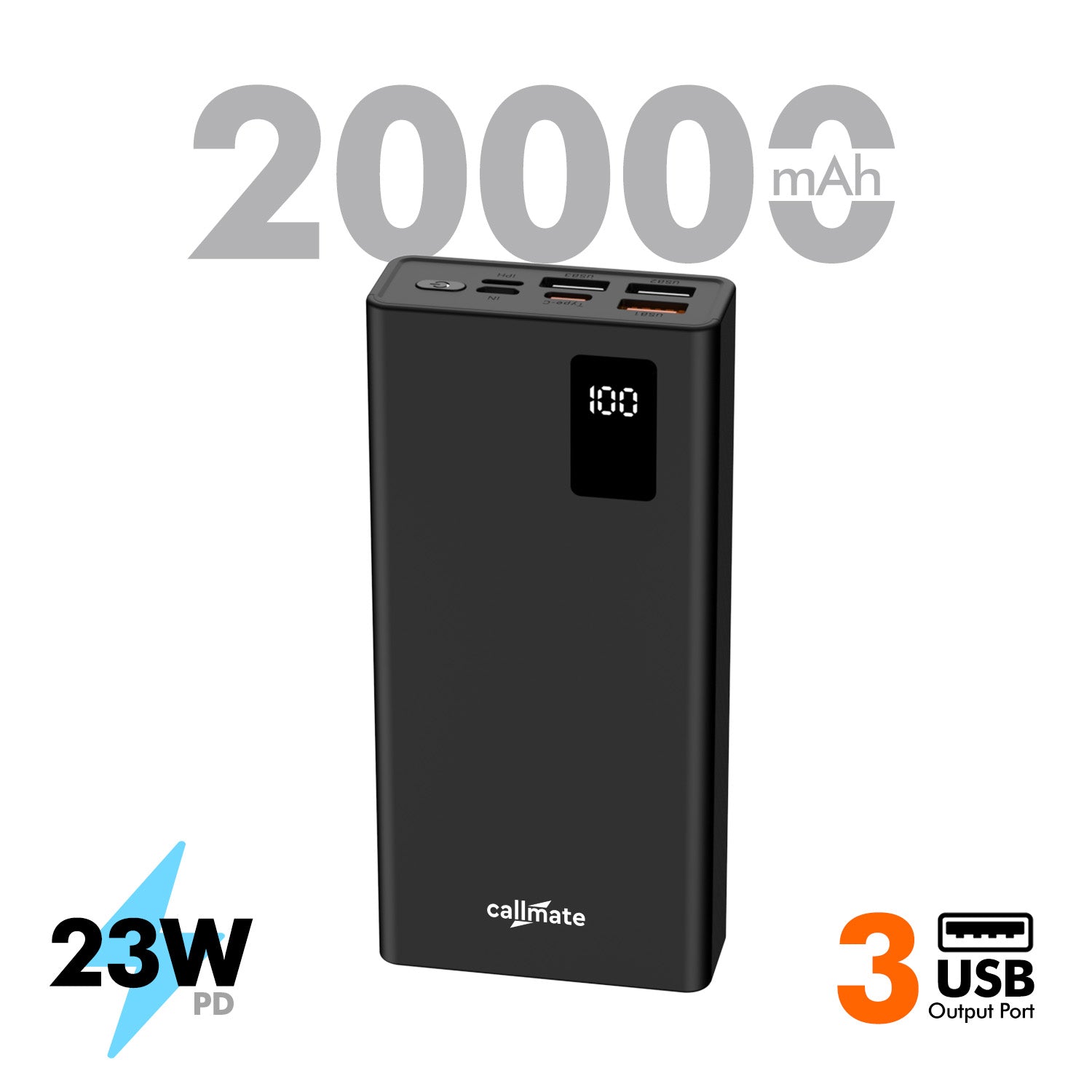 Meteor: The Power Bank 20000mAh