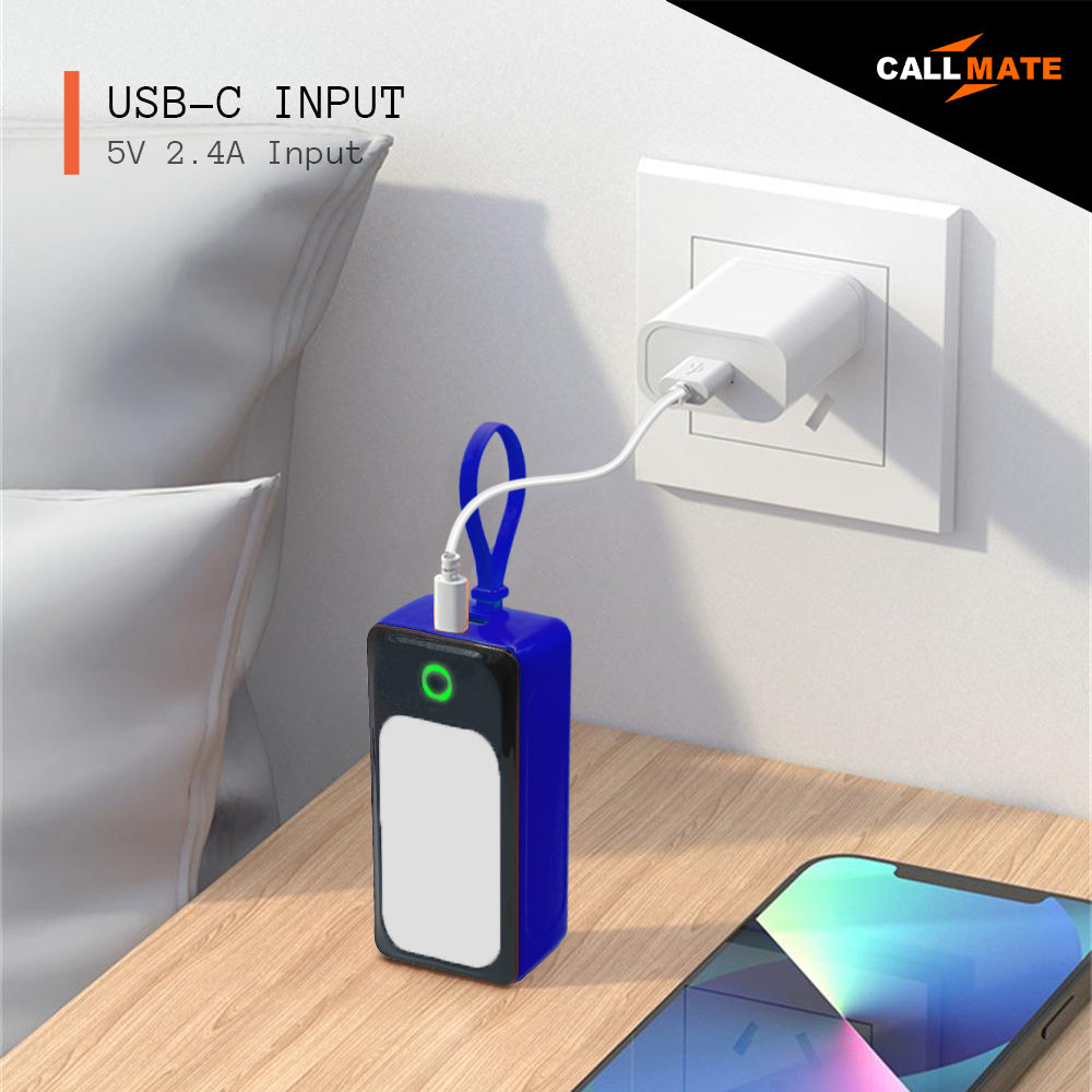 DX-153 10000mAh Power Bank With LED Lamp With SOS