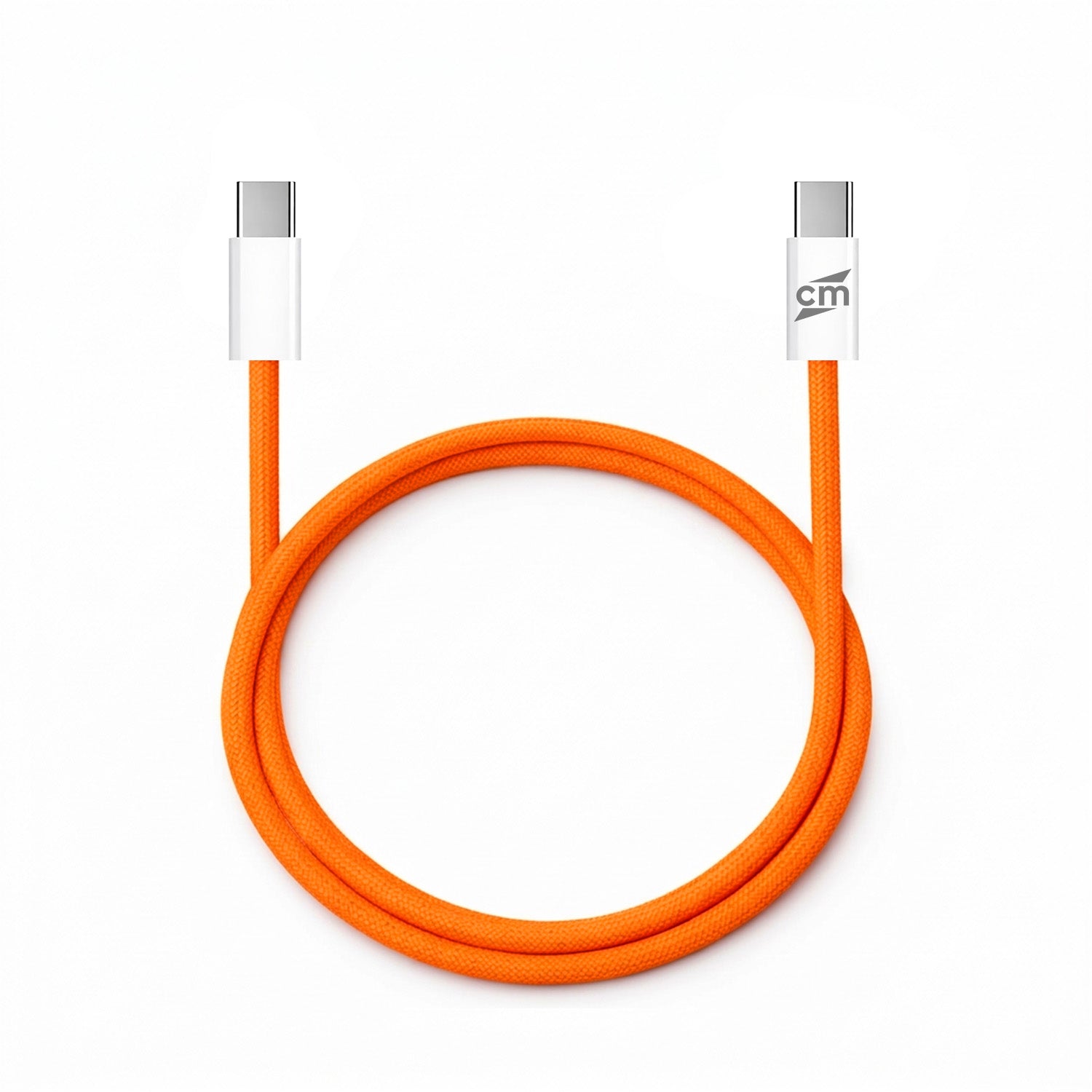 60W USB-C to USB-C Data & Charging Cable (1M, Orange)