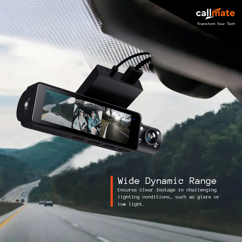 Roadventurer: Car Dashboard Camera 2k QHD with Back Camera