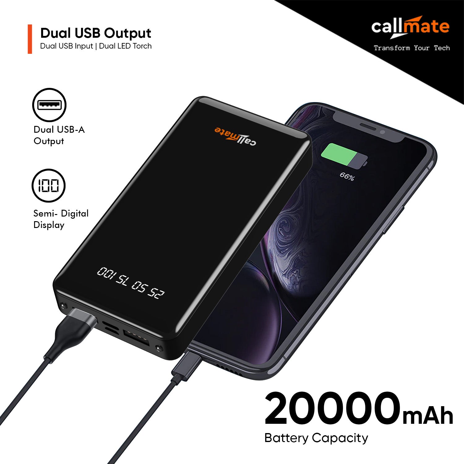 Optimas: The Power Bank 20000mAh