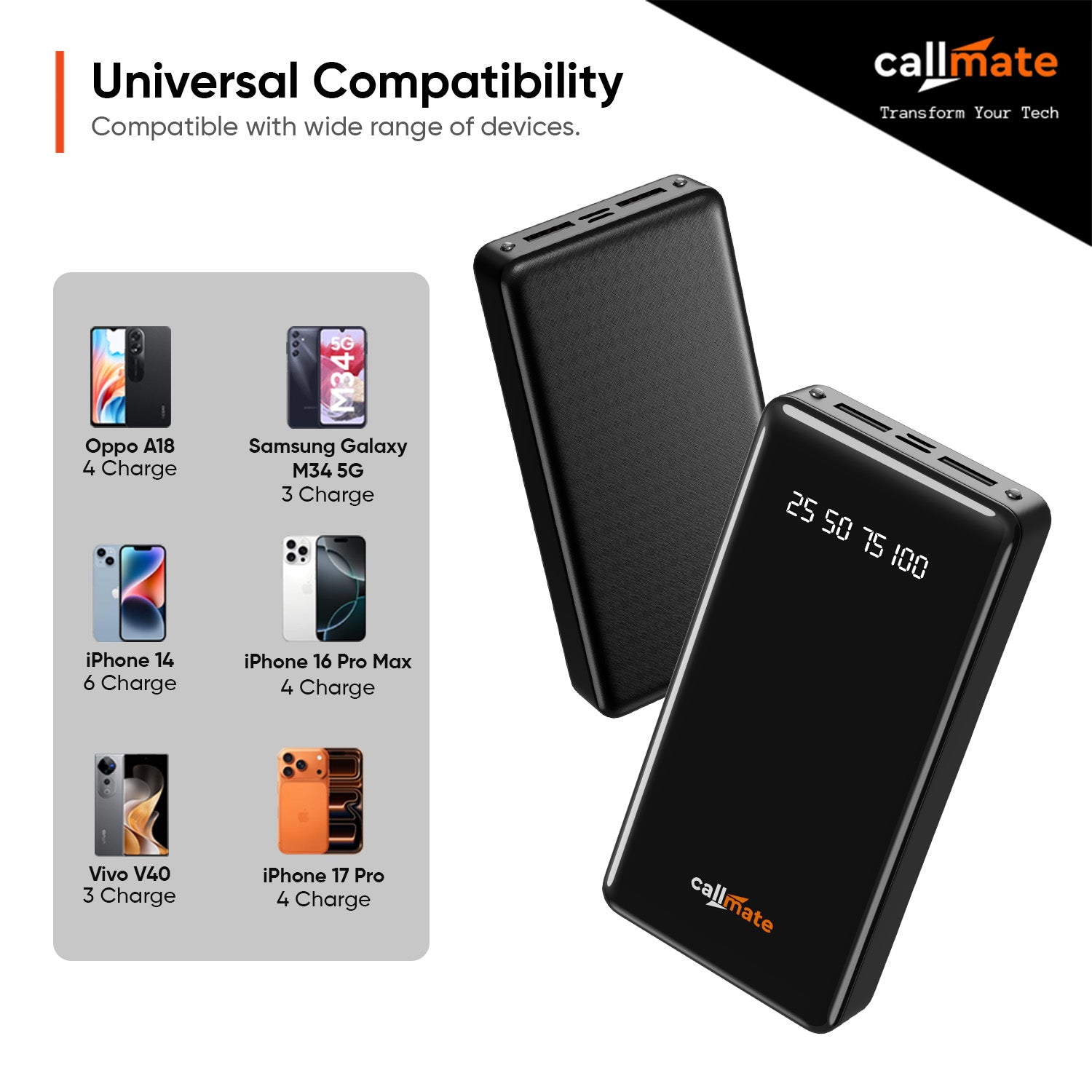 Optimas: The Power Bank 20000mAh