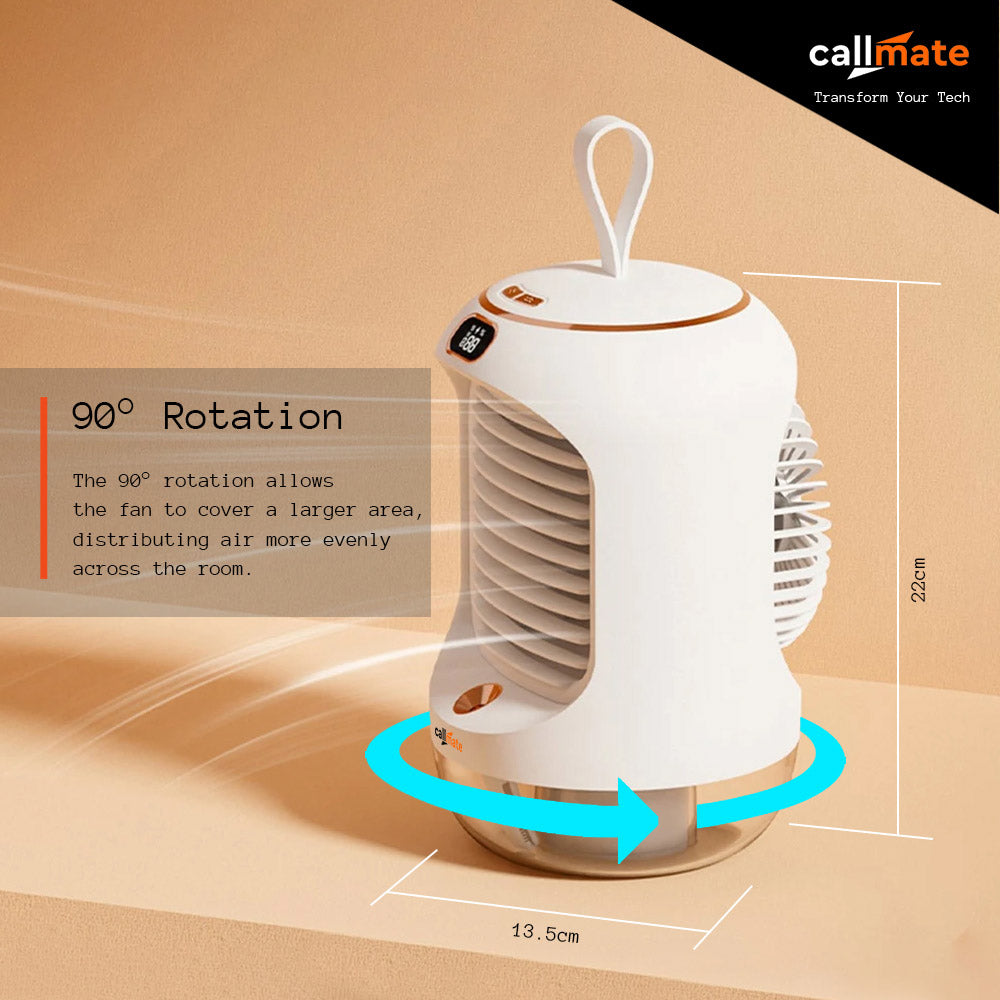 Humidifier Cooling Fan with 3 Wind Speeds