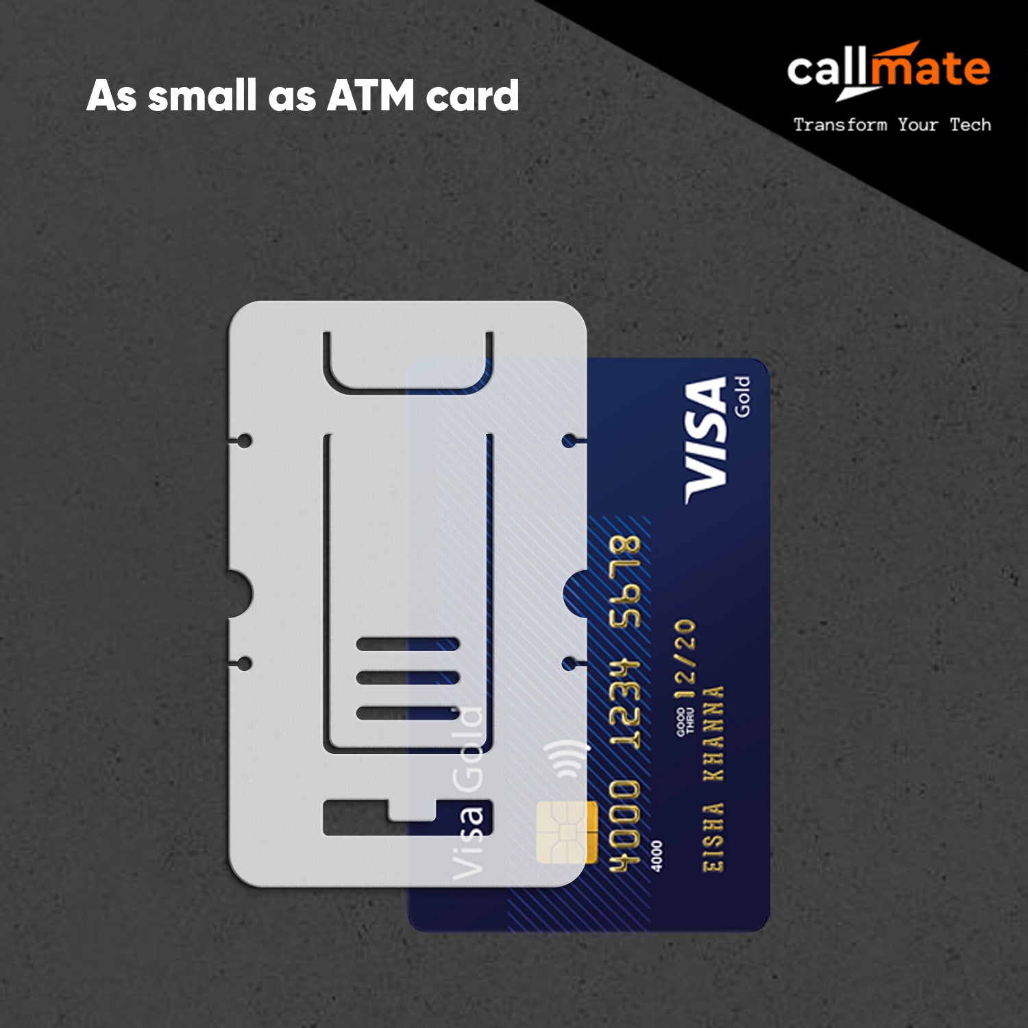 Card Mobile Holder (Pack of 3)