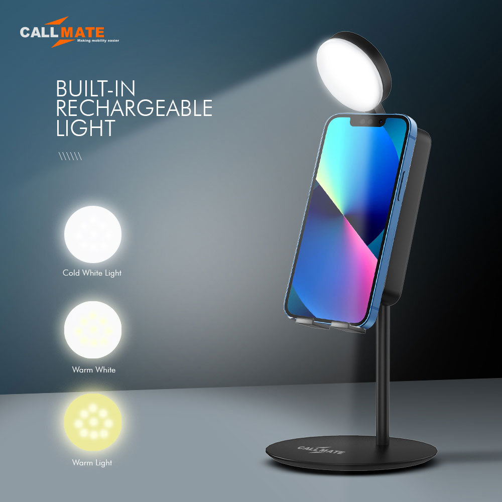 Neutron: The Phone Holder with Selfie Lighting